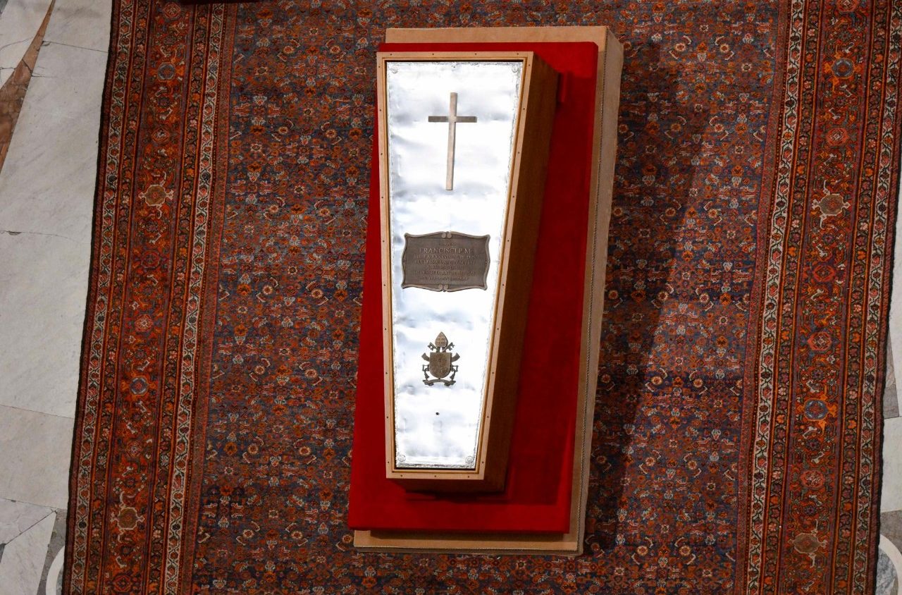 教宗安葬後梵蒂岡進入九日守喪期。(Vatican Media)